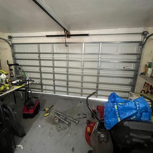 Garage door work photo