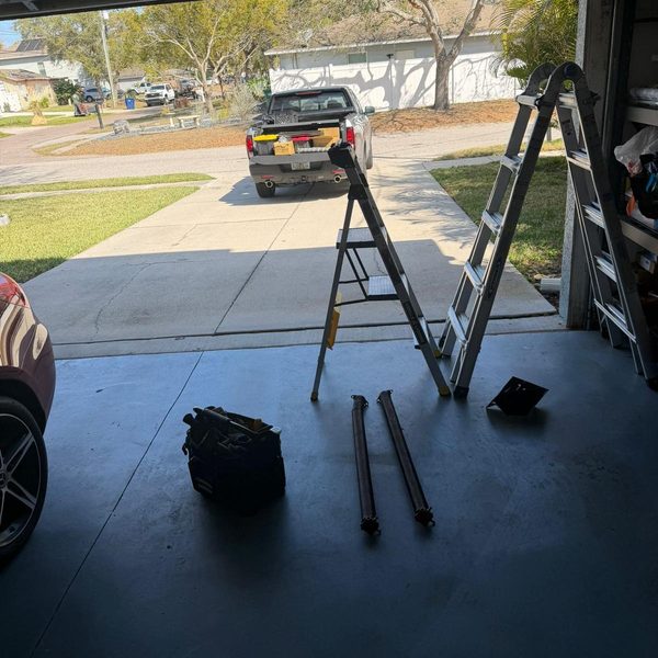 Garage door work photo