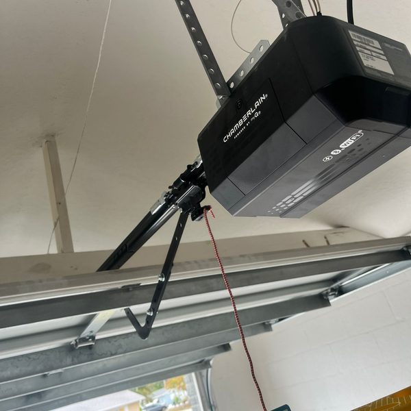 Garage door work photo