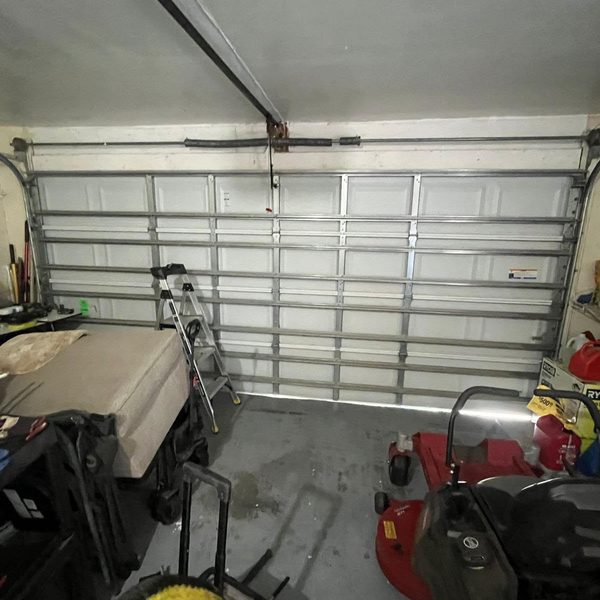 Garage door work photo