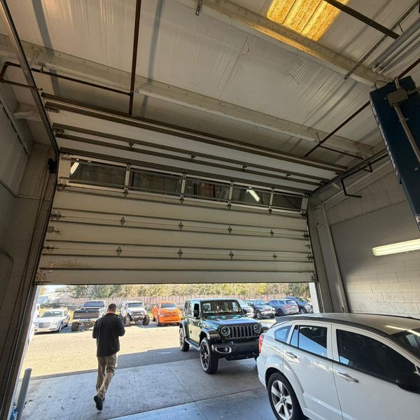 Garage door work photo