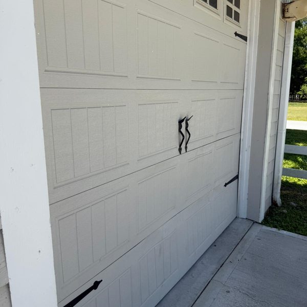 Garage door work photo