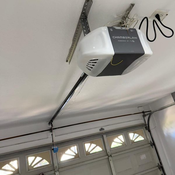 Garage door work photo